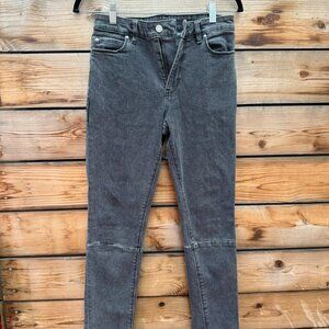 Blackgray Demin Pants Slim